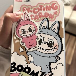 LABUBU MACAROON - Lychee Berry - POPMART authentic - sealed (opened check card)